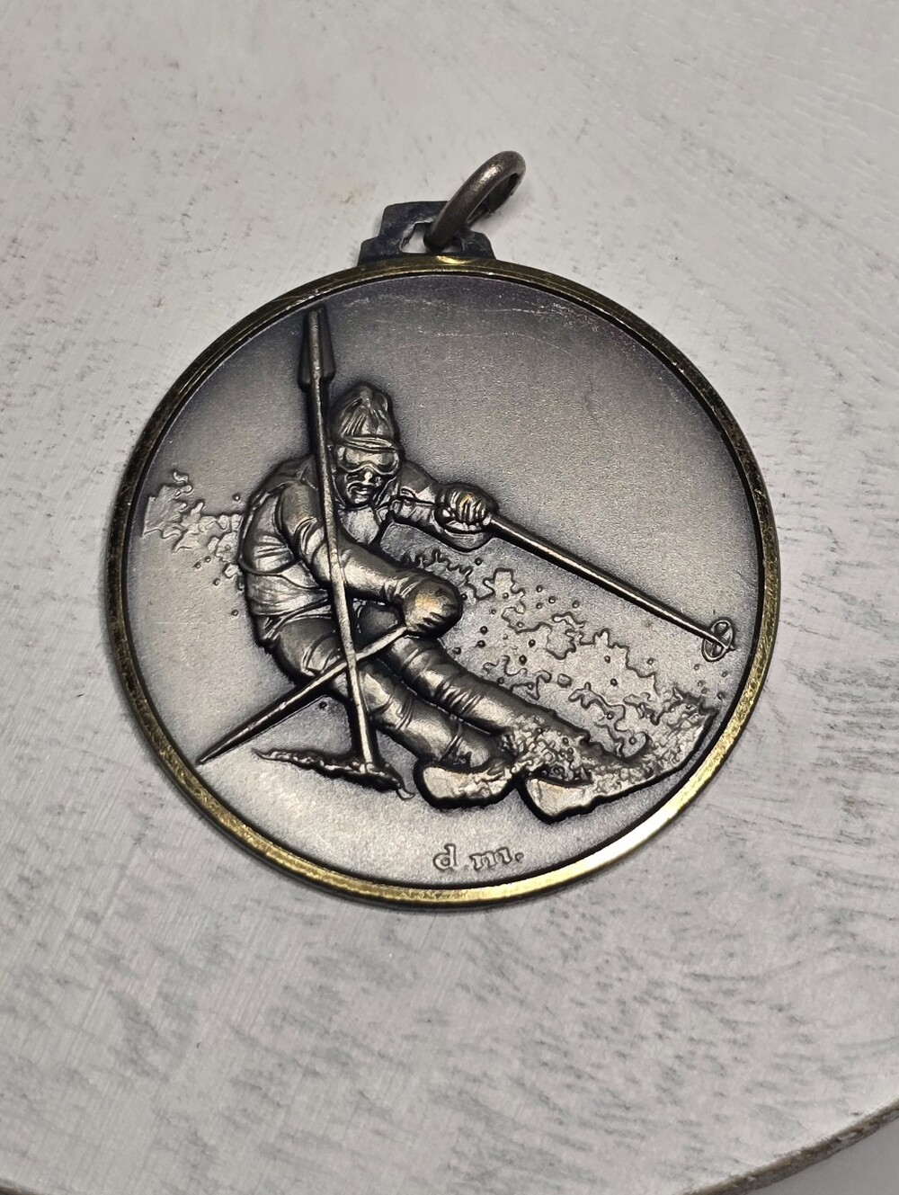1981 Italy "Giochi della Gioventù" Alpine Skiing Medal – Commune of Domegge